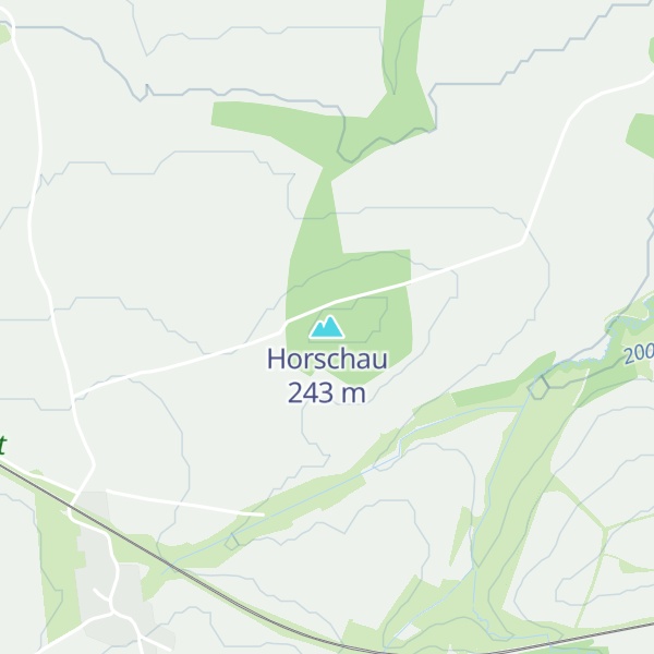Map of Horschau