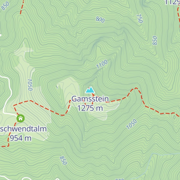Map of Gamsstein