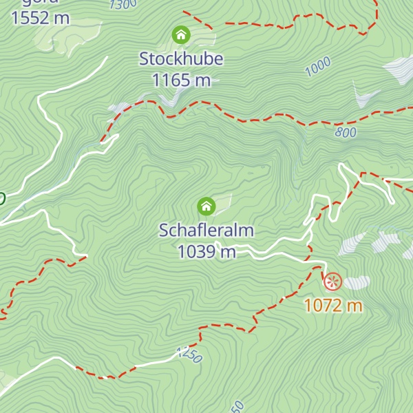 Map of Schafleralm