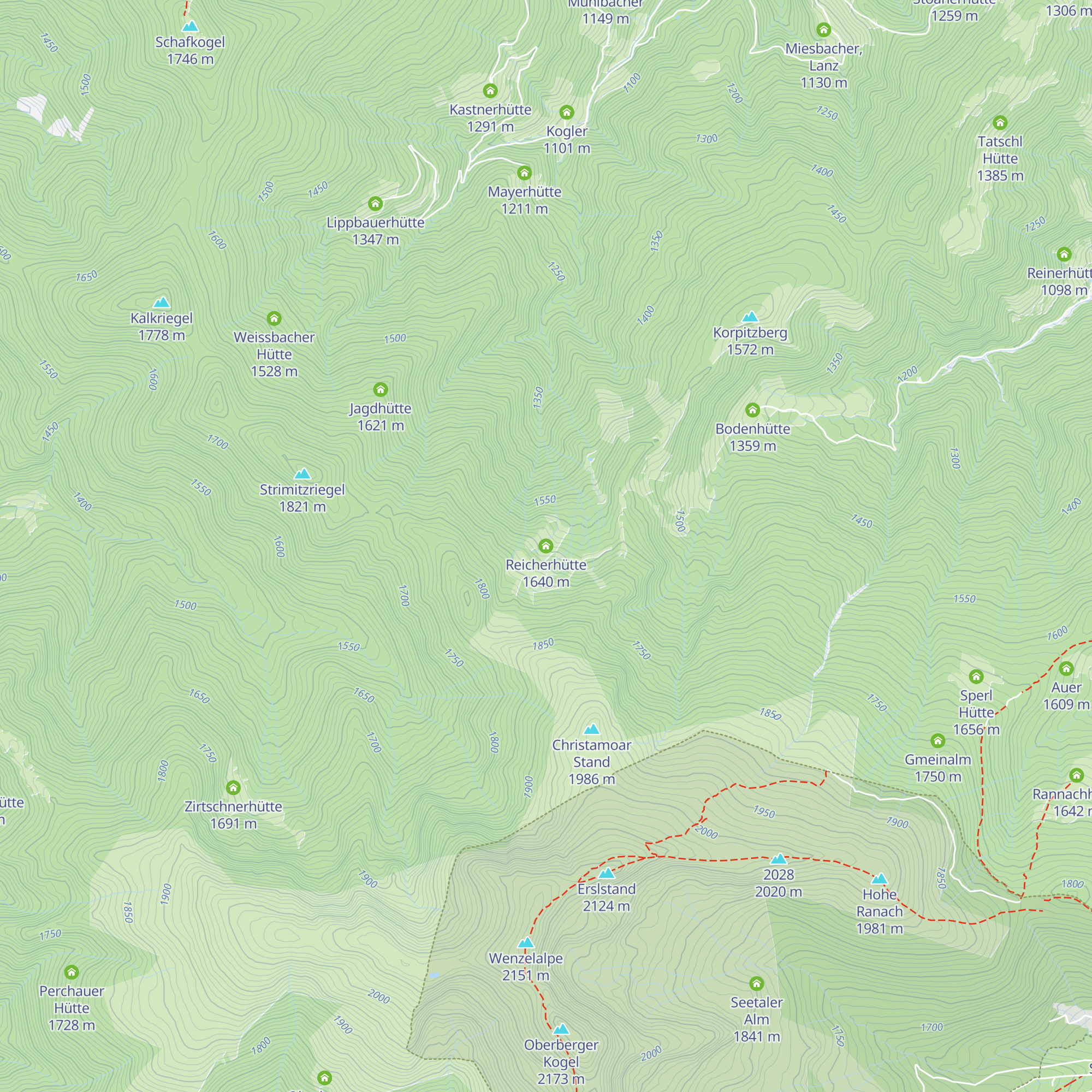Reicherhütte map