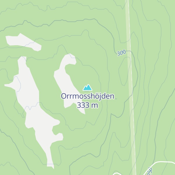 Map of Orrmosshöjden