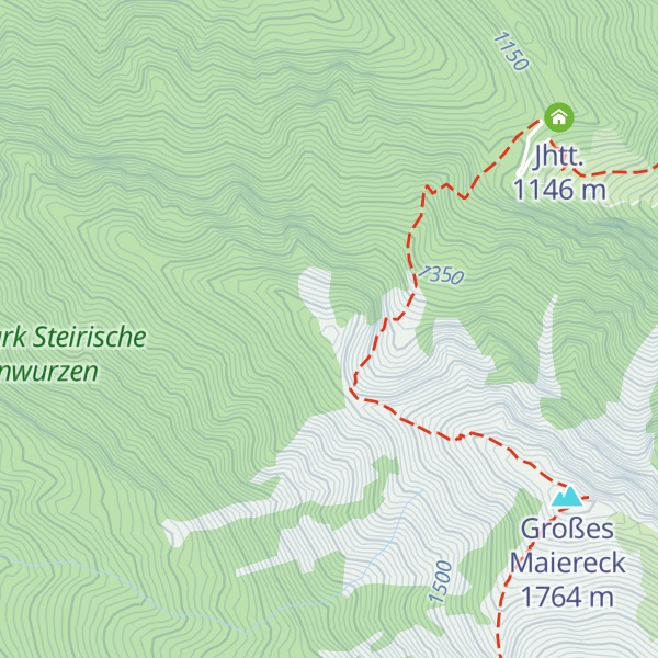 Map of Kleines Maiereck