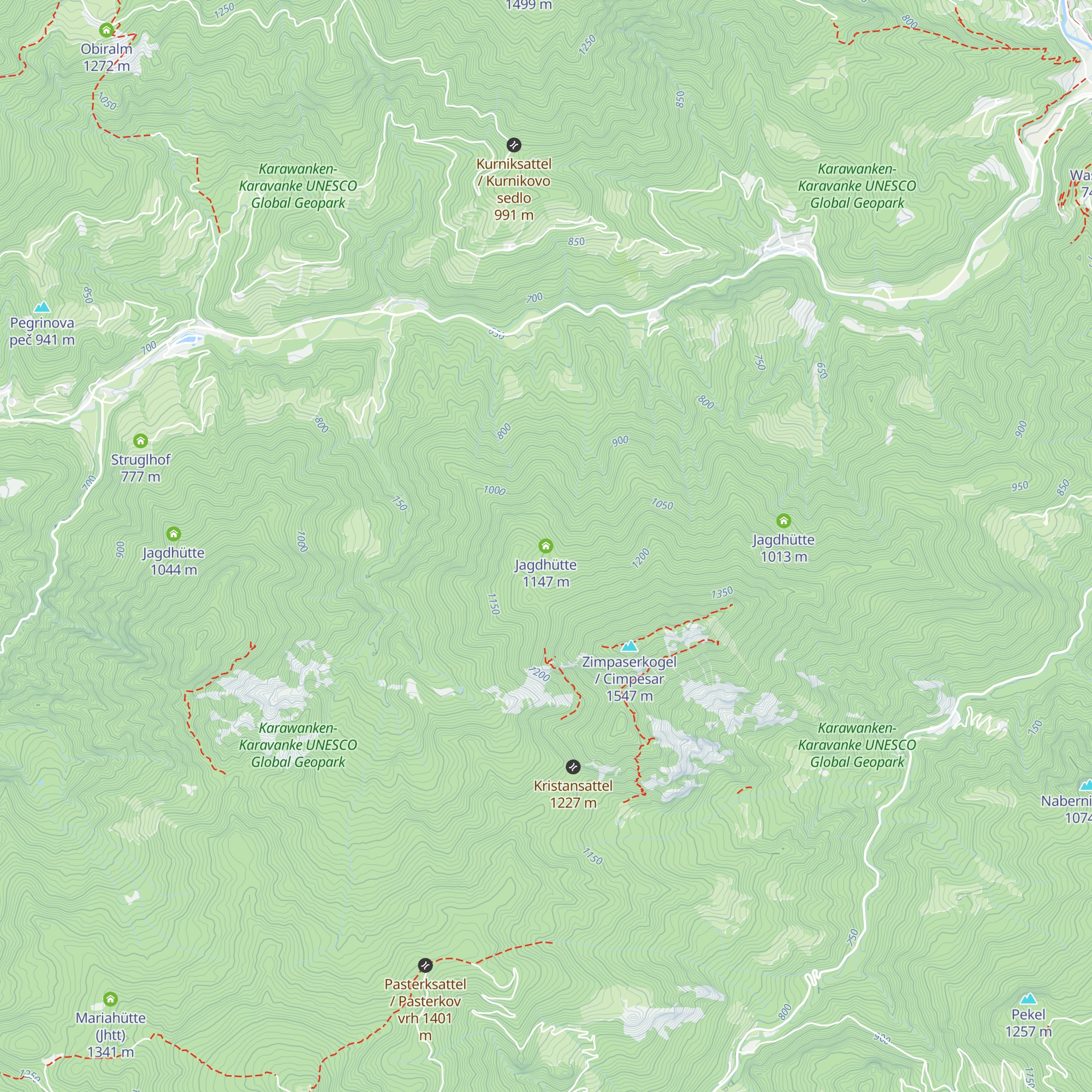 Jagdhütte map