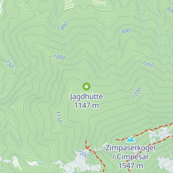 Map of Jagdhütte