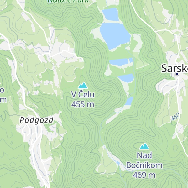 Map of Čelo