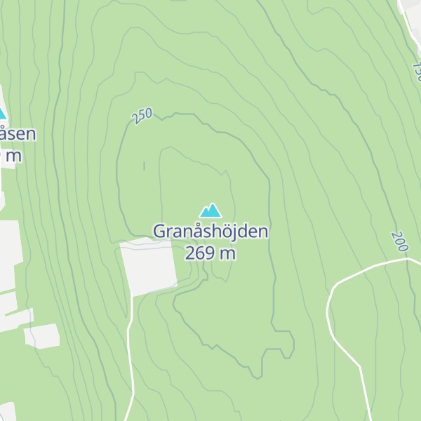 Map of Granåshöjden