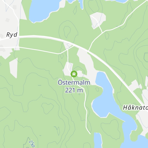 Map of Östermalm