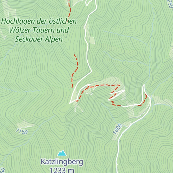 Map of Kneißlhütte