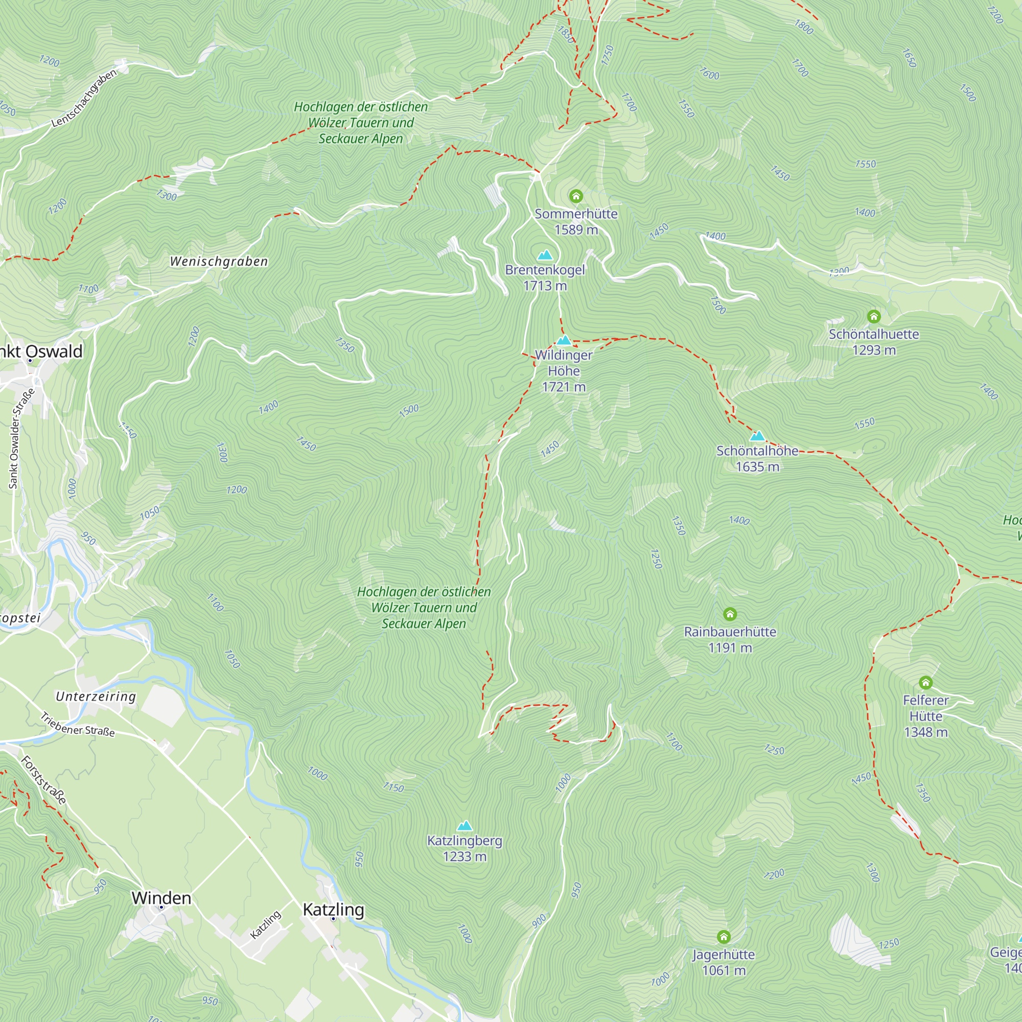 Haiglhütte map