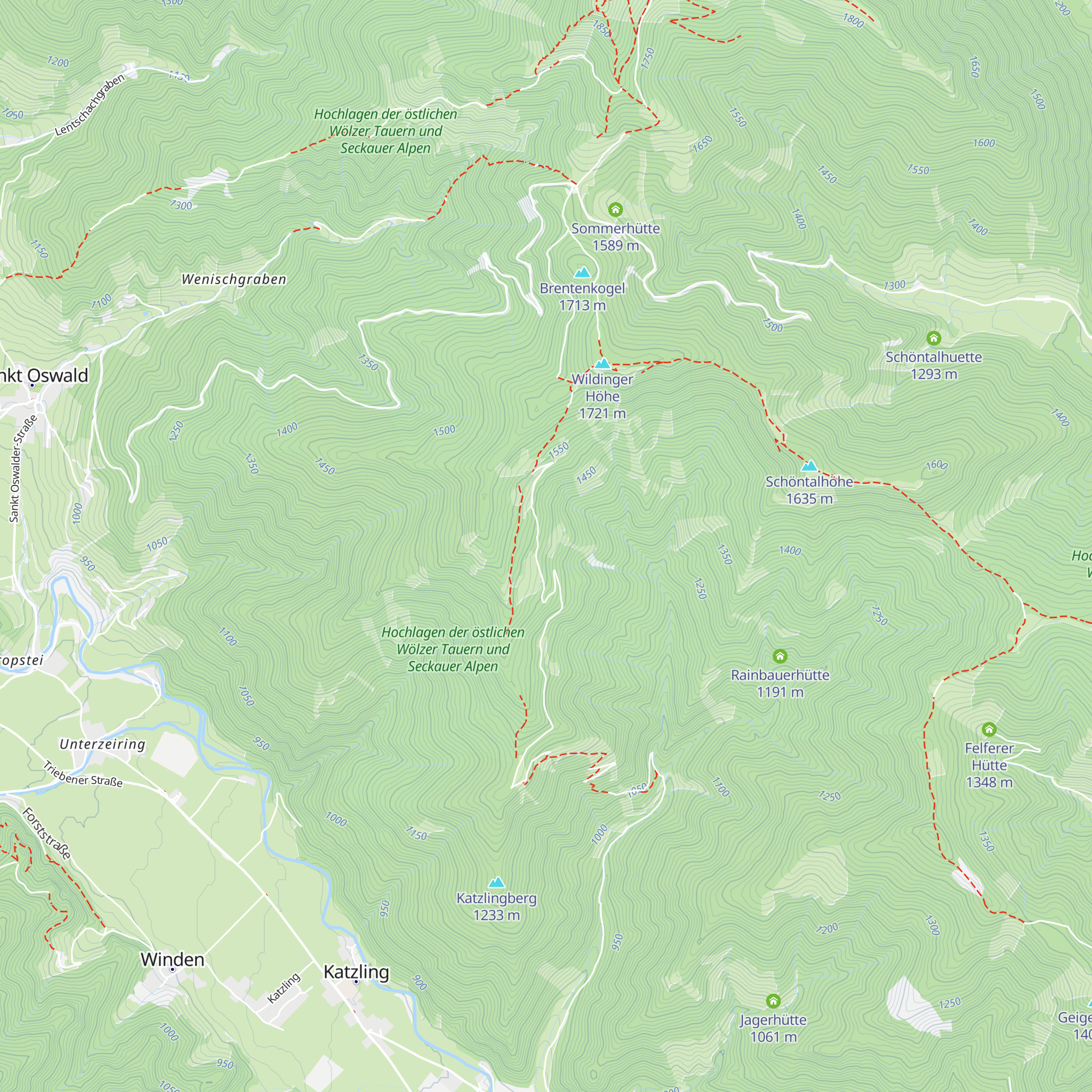 Haiglhütte map