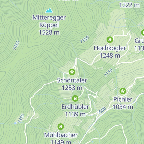 Map of Schöntaler