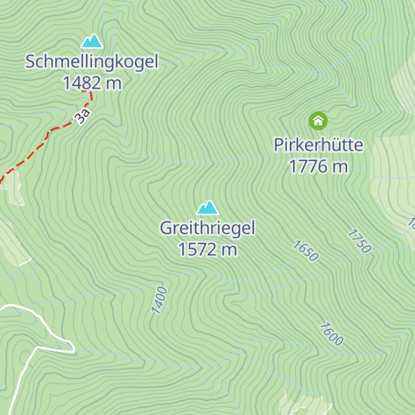Map of Greithriegel