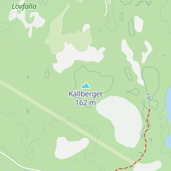 Map of Källberget