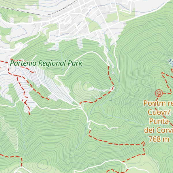 Map of Monte Castello