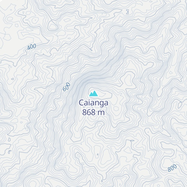 Map of Caianga