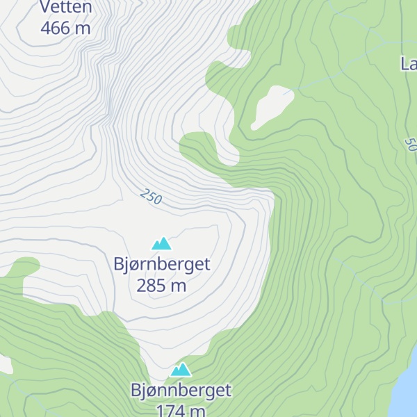 Map of Svartbergan