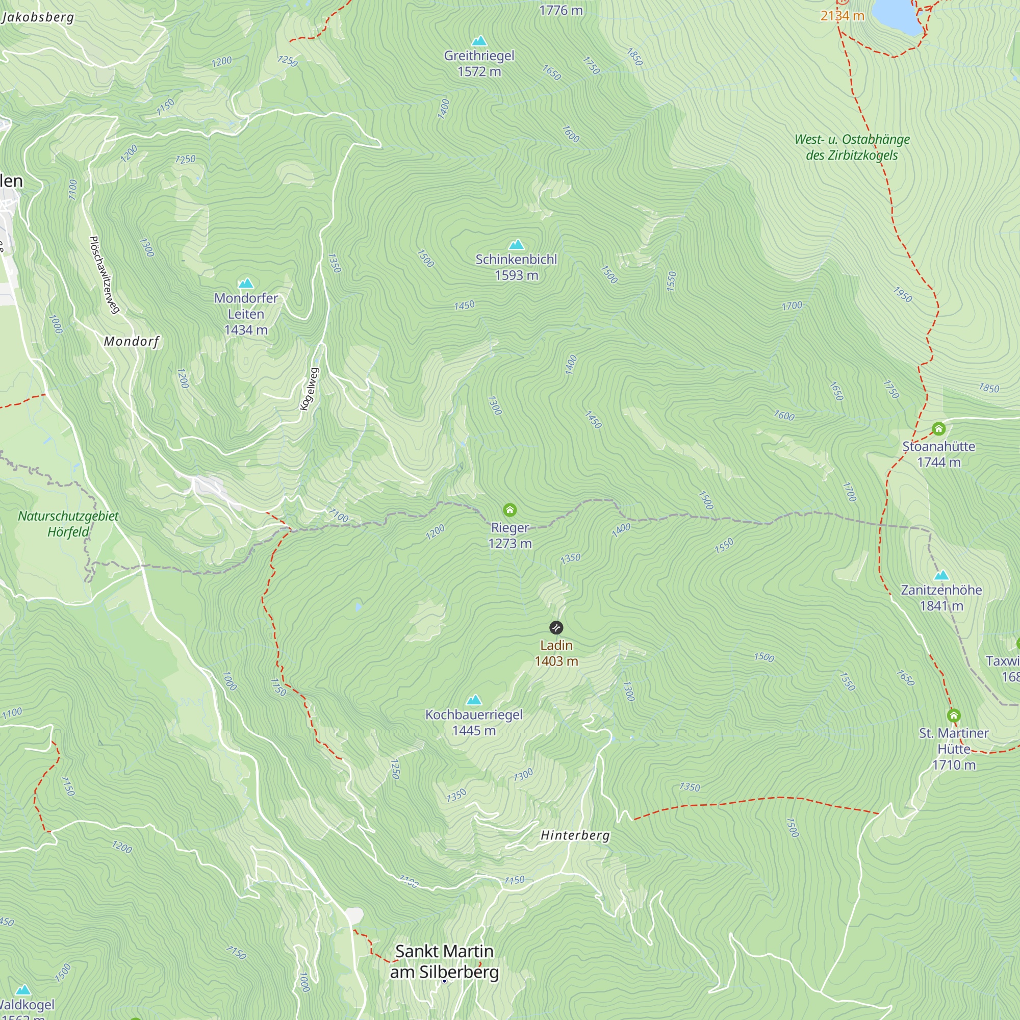 Rieger map