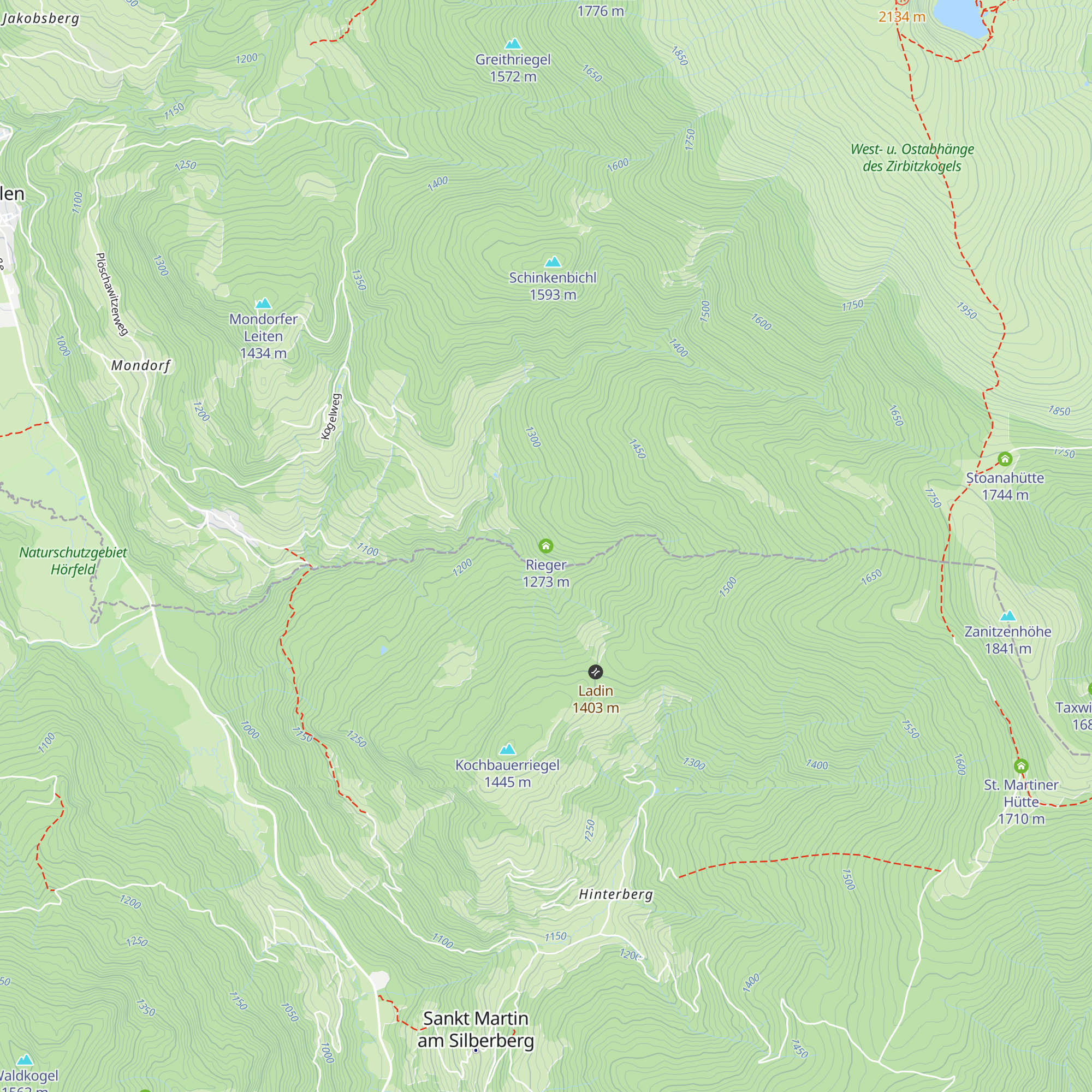 Rieger map