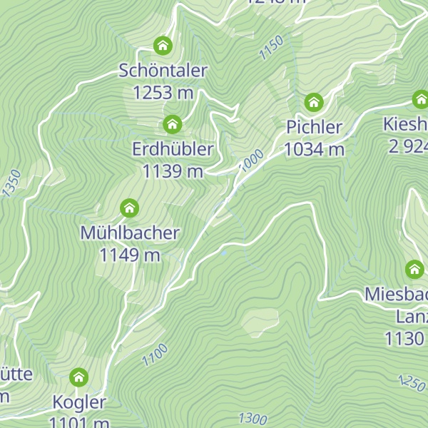 Map of ehem. GH Liebminger