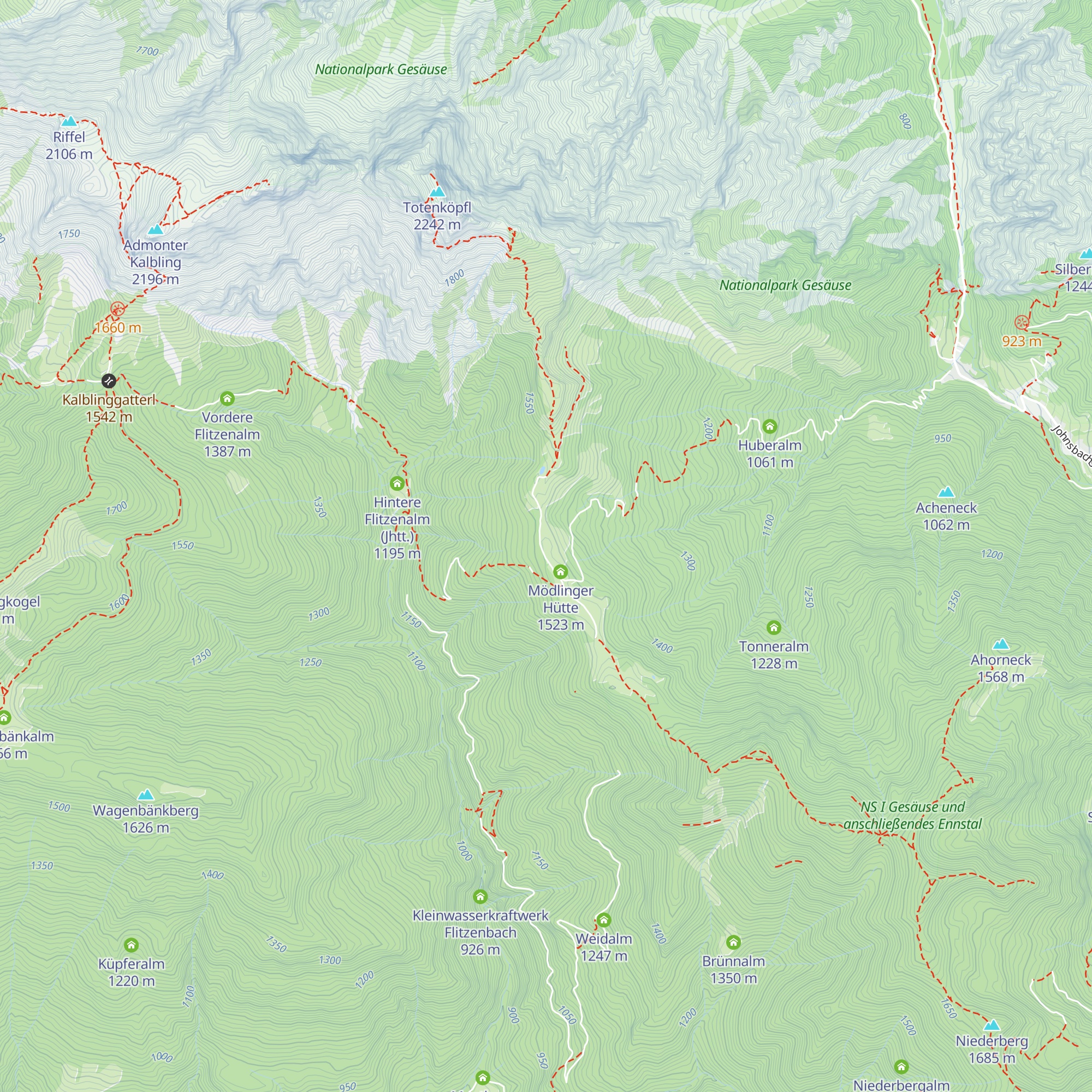 Holzhütte map