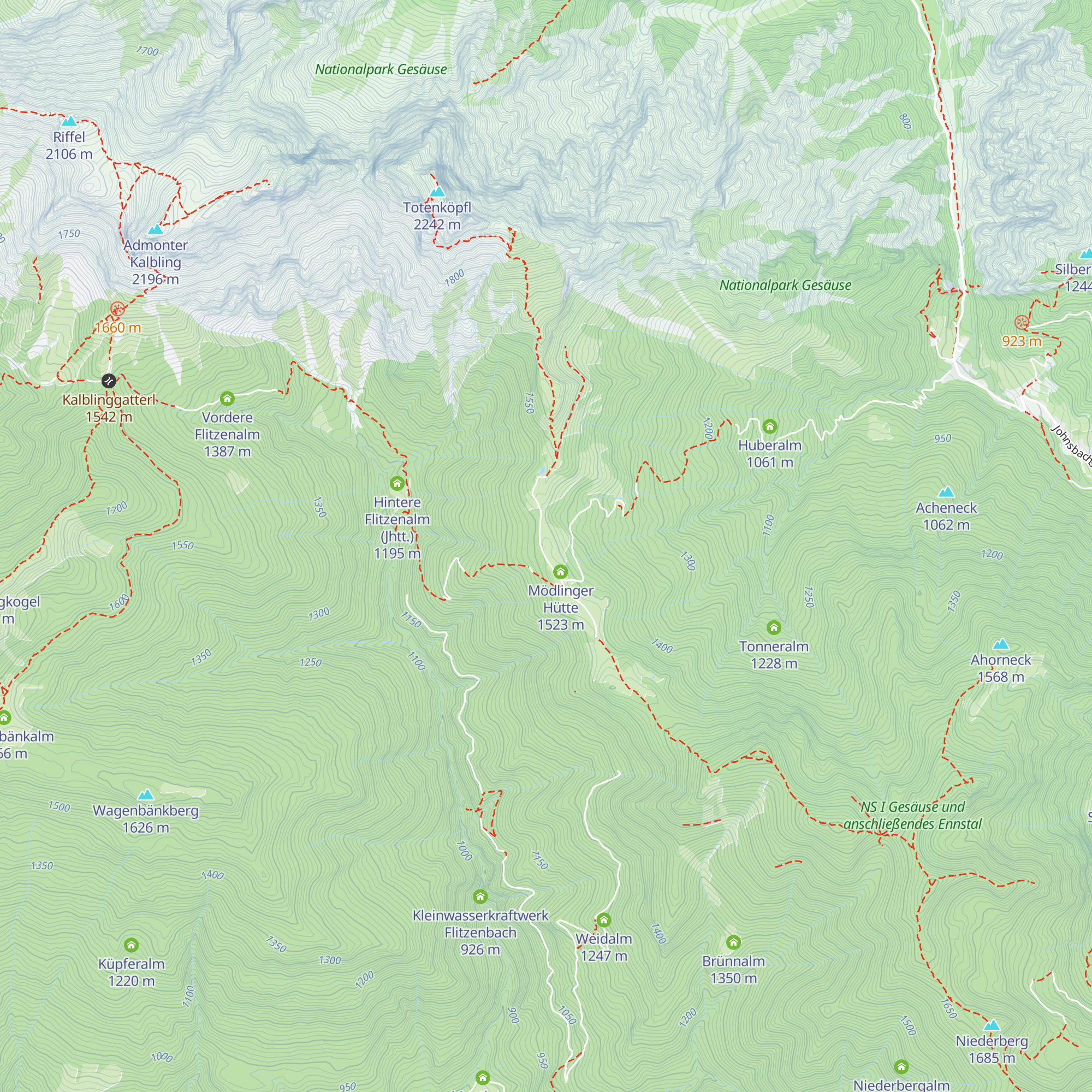 Holzhütte map