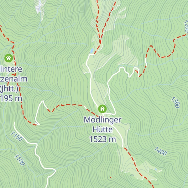 Map of Holzhütte