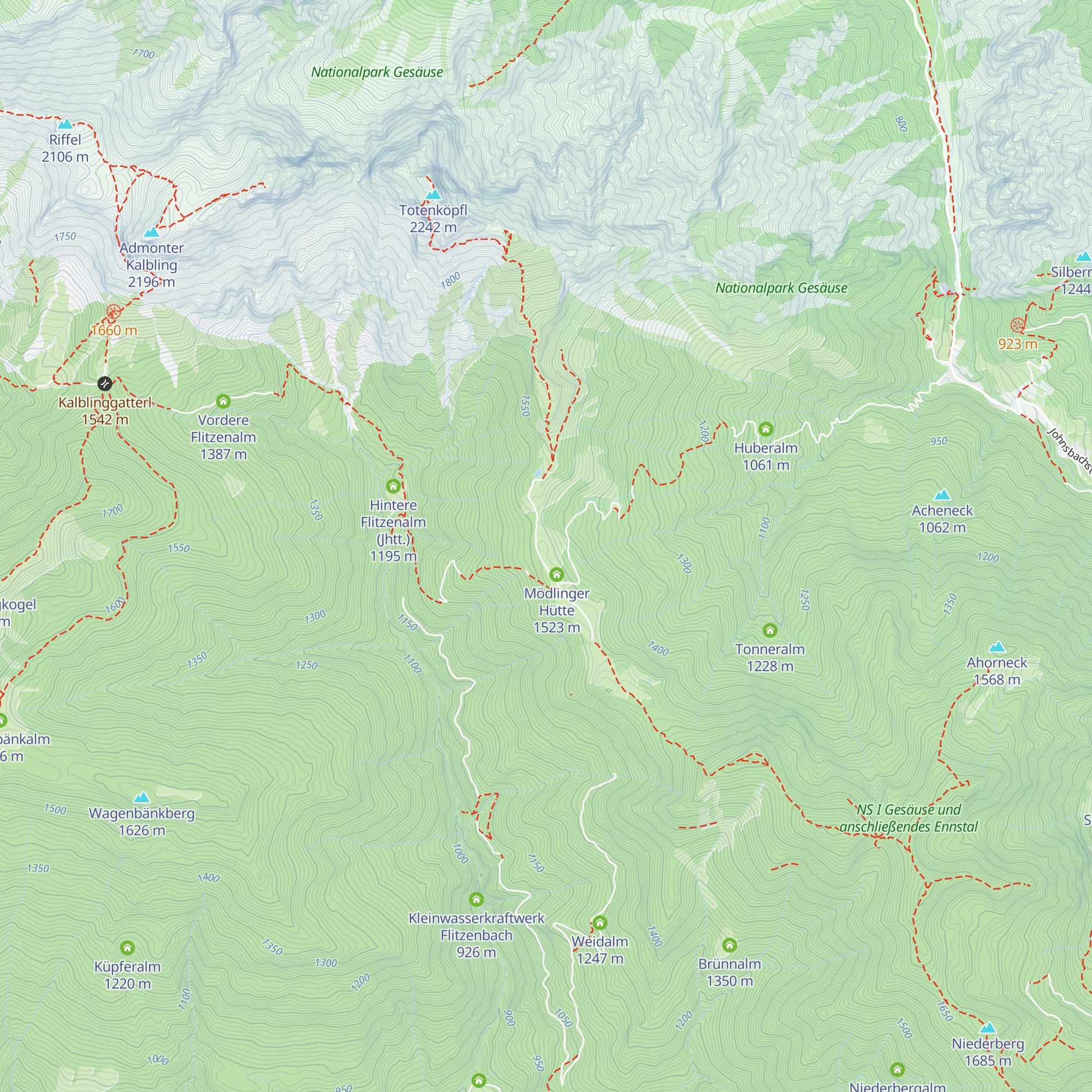 Bergrettungshütte map