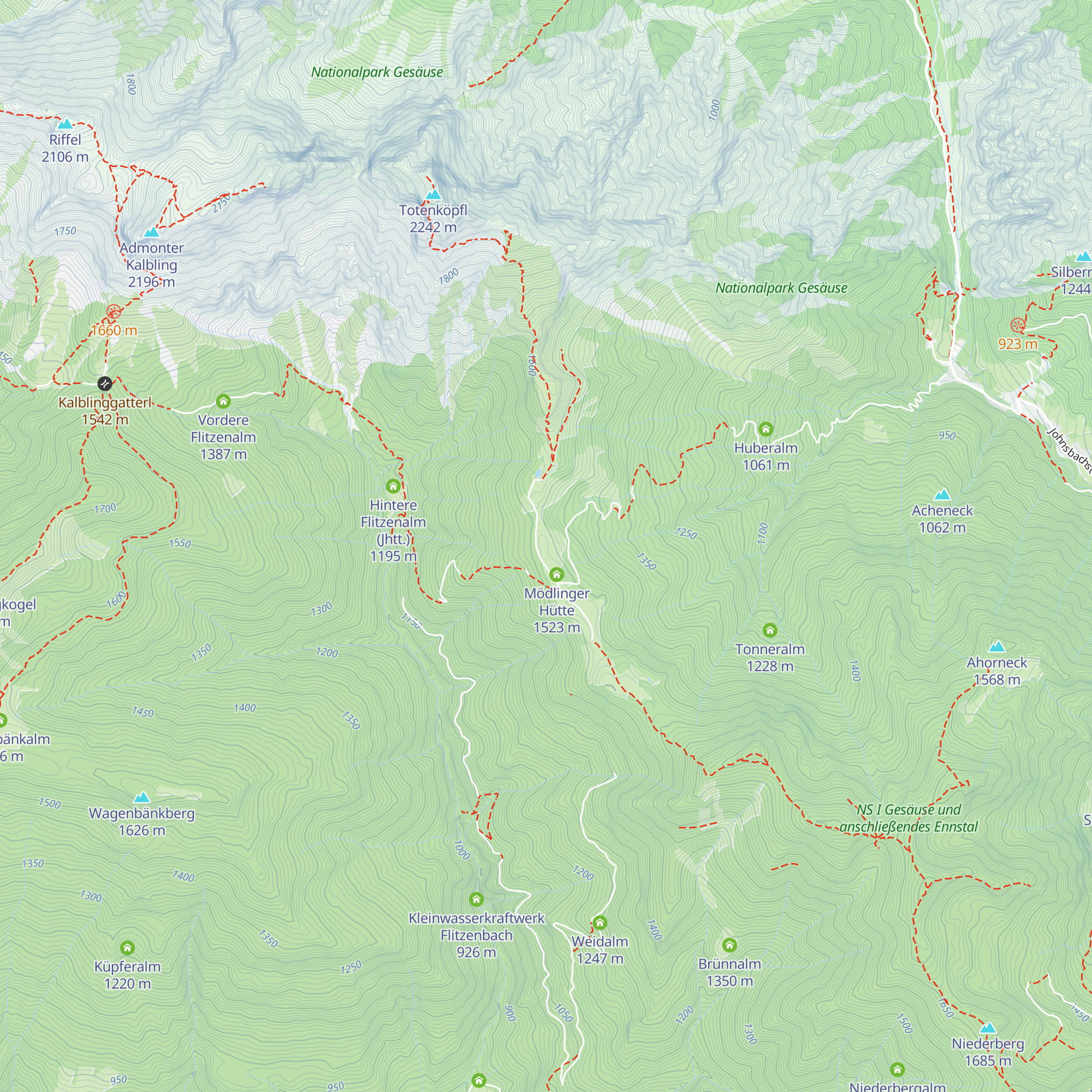 Bergrettungshütte map
