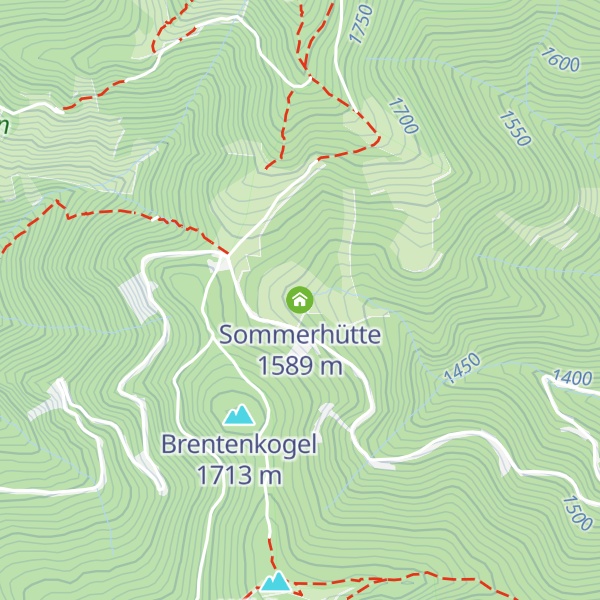Map of Sommerhütte