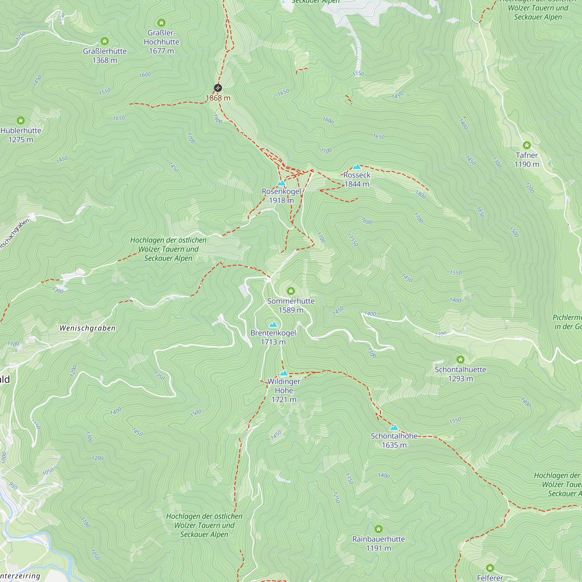 Sommerhütte map