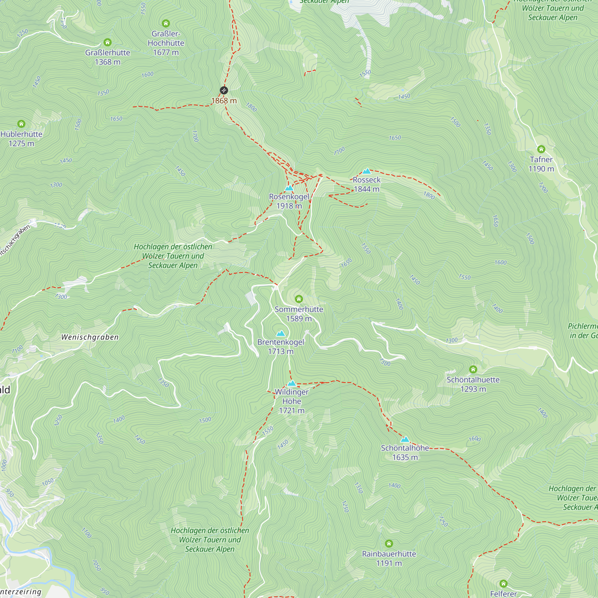 Sommerhütte map