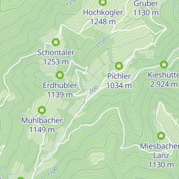 Map of Haschberger