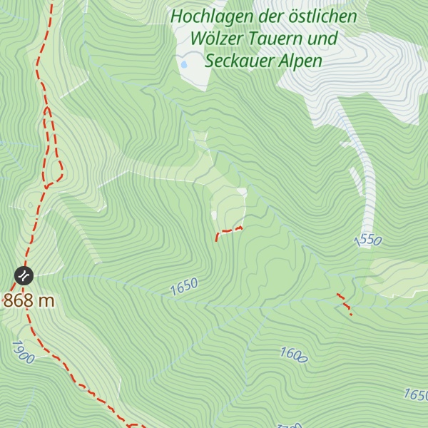 Map of Schnoppen Huette