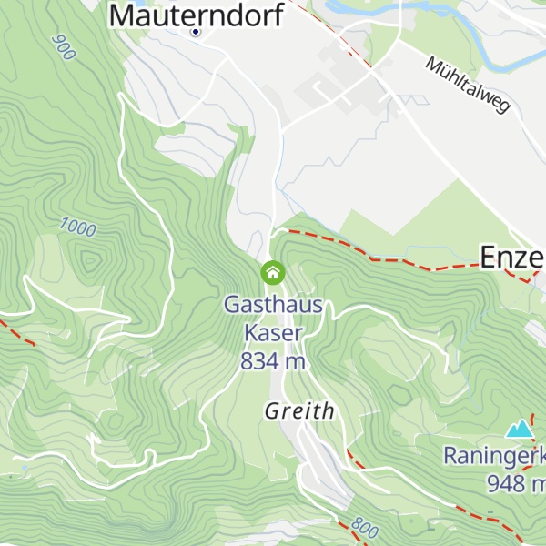 Map of Gasthaus Kaser
