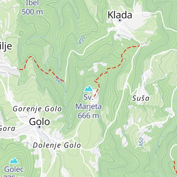 Map of Sv. Marjeta