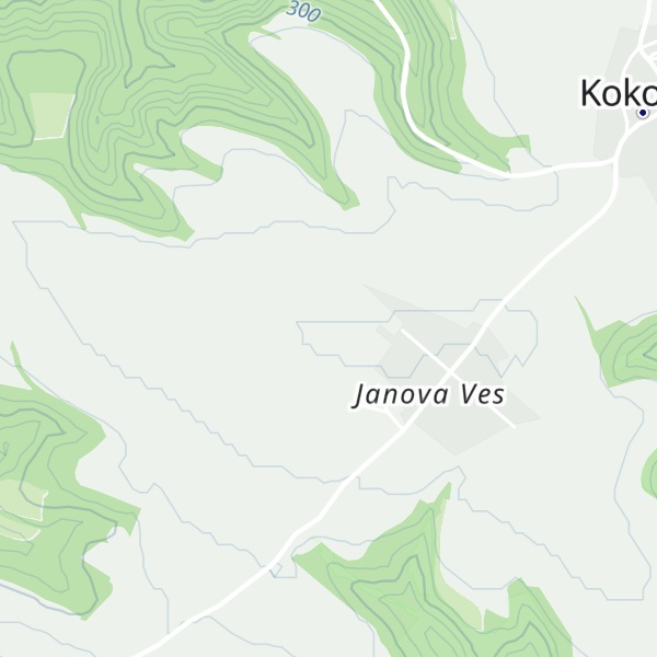 Map of (Velký kus) [Kokořín-Janova Ves]