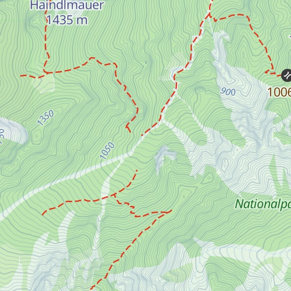 Map of Goferhütte