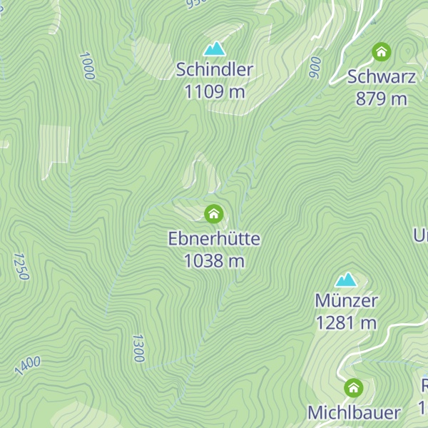 Map of Ebnerhütte
