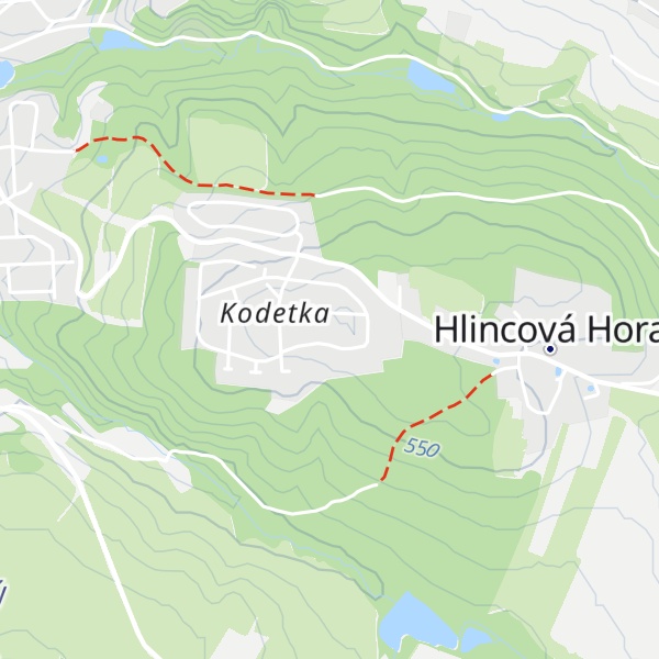 Map of Hlincová hora