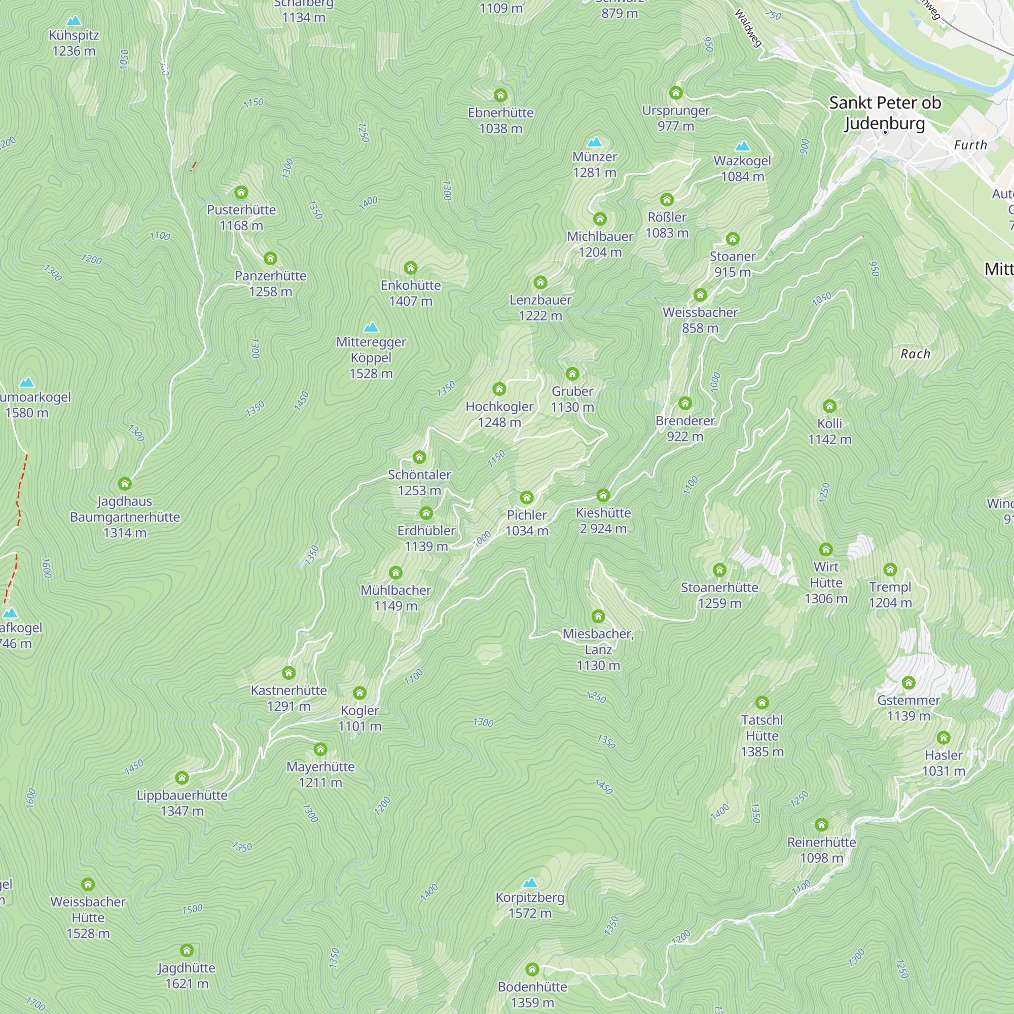 Wieser map