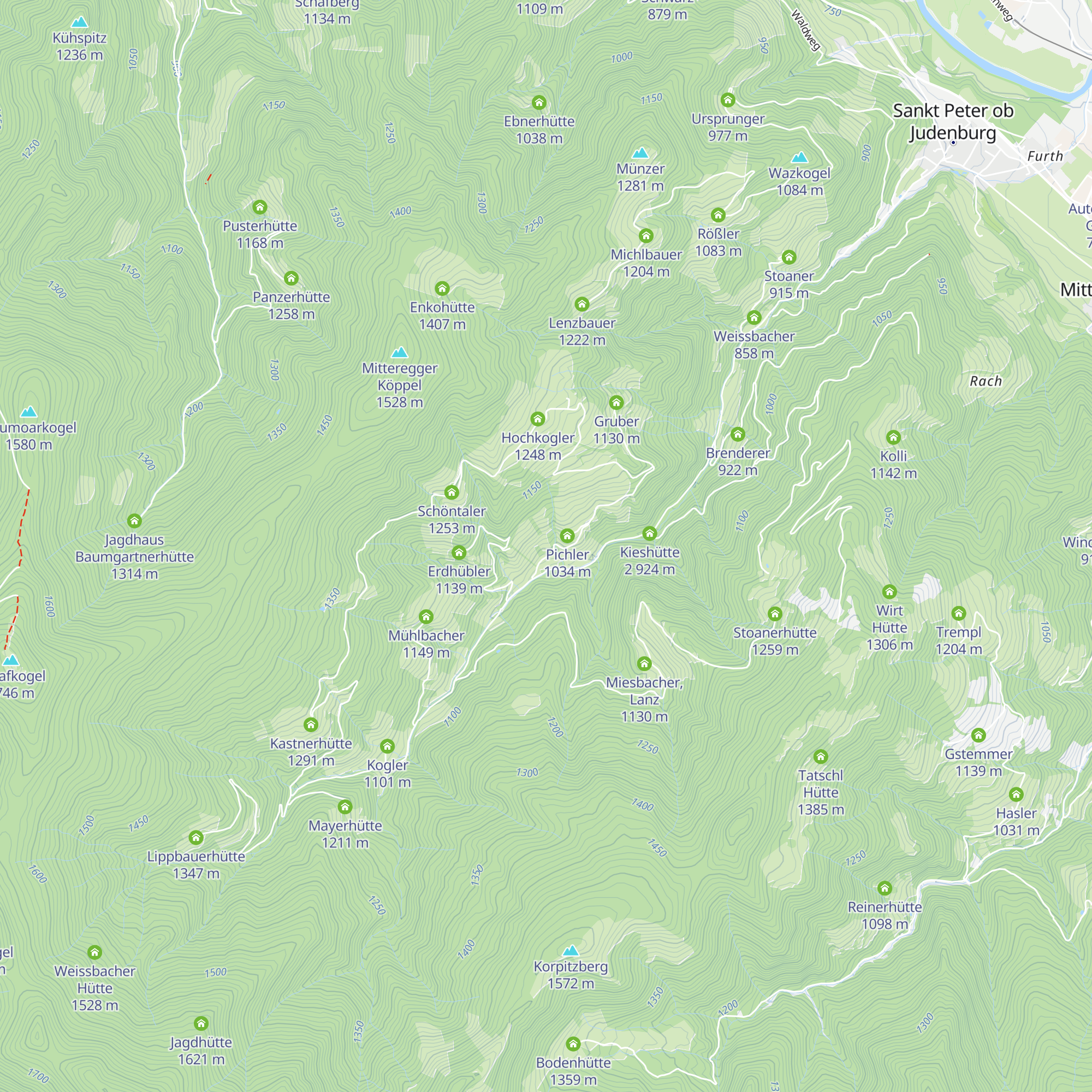 Wieser map