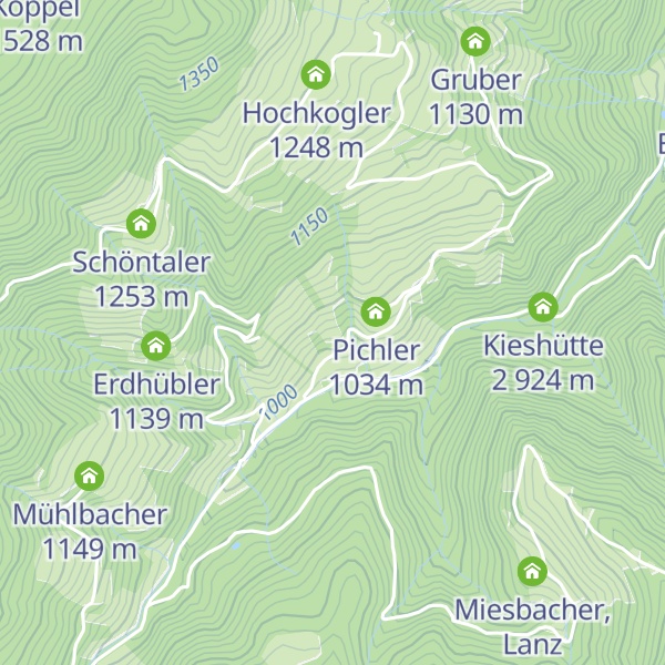 Map of Wieser