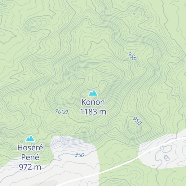 Map of Konon