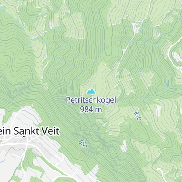 Map of Petritschkogel