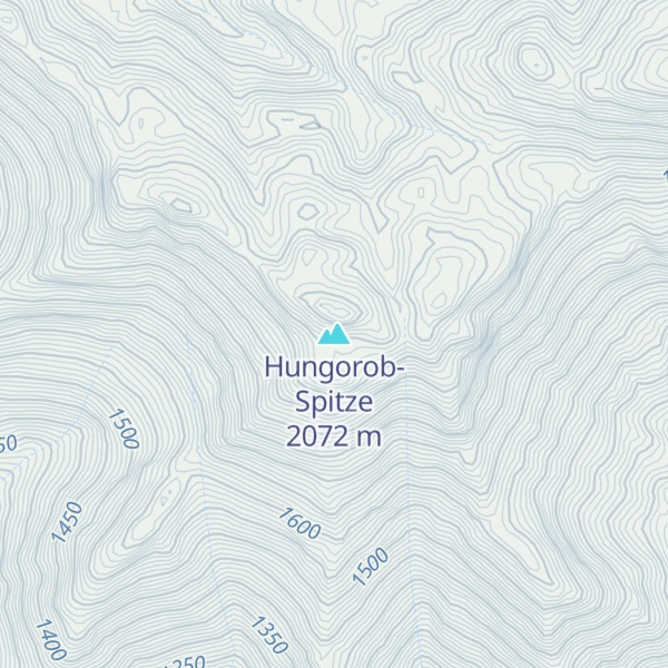 Map of Hungorob-Spitze