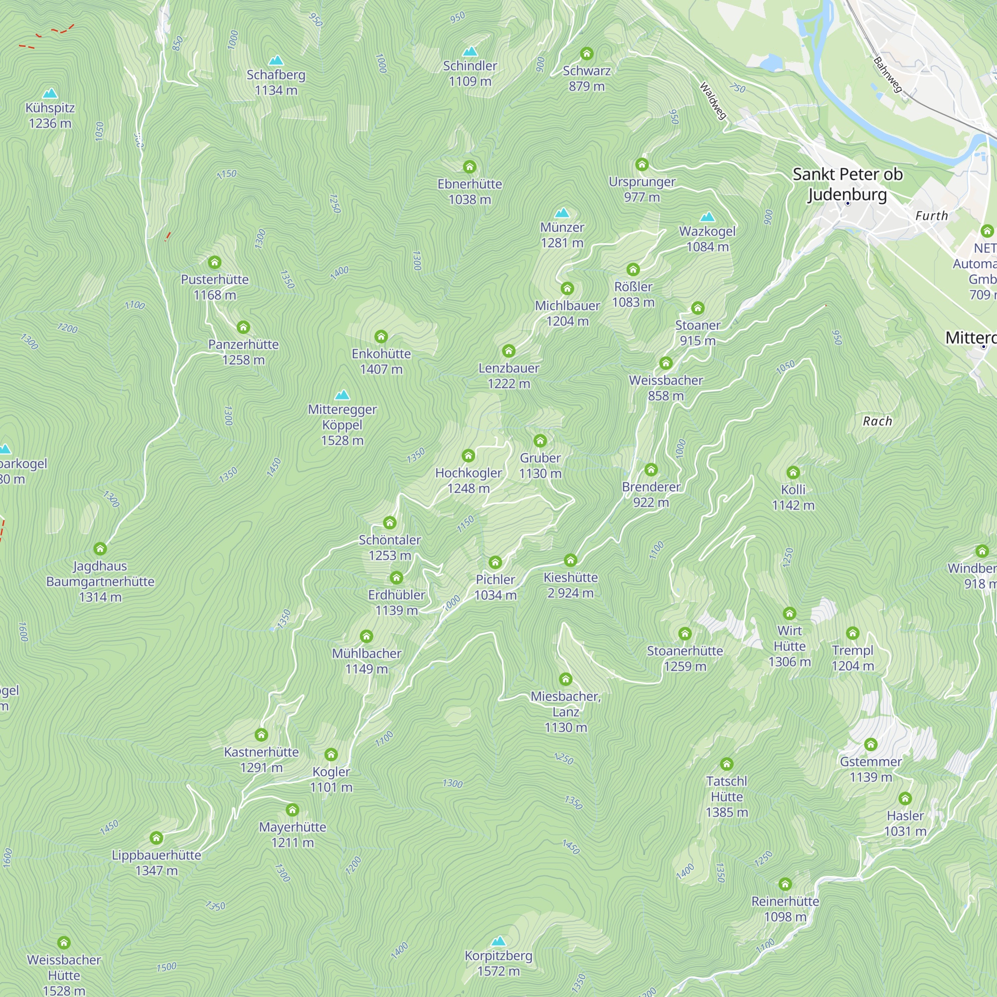 Angerer map