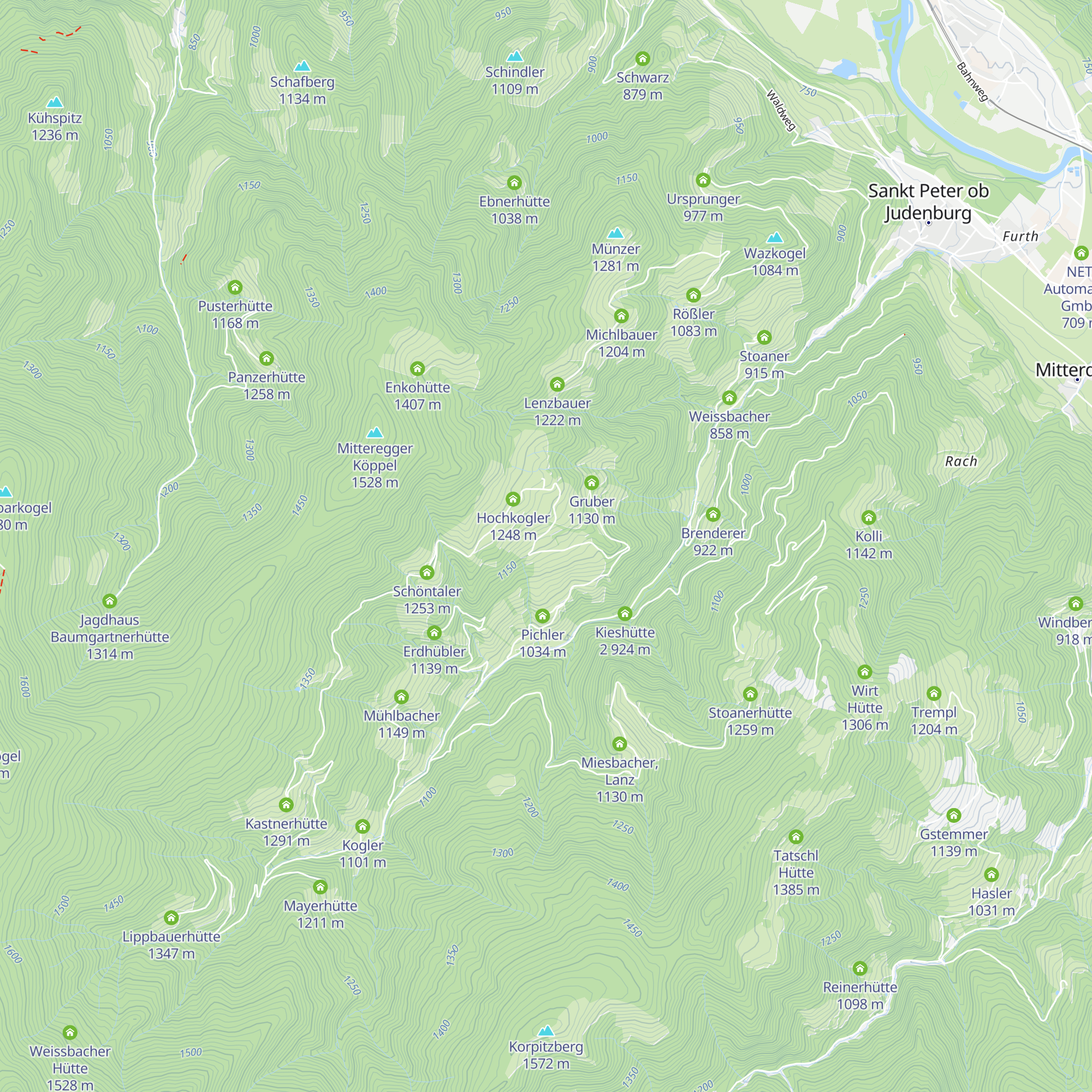 Angerer map