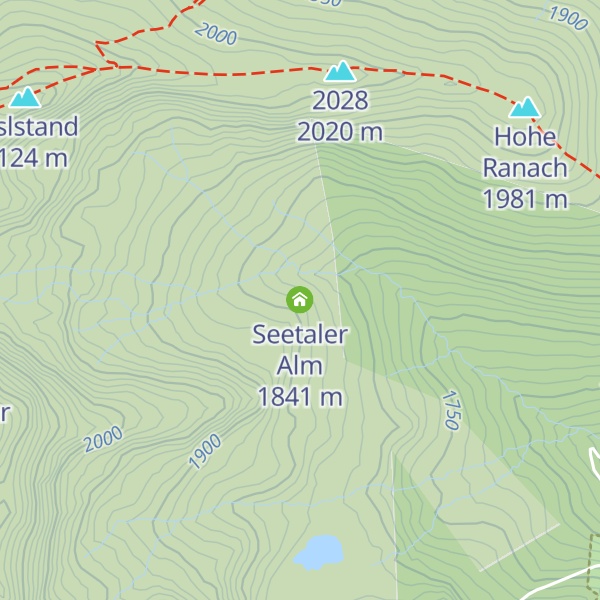Map of Seetaler Alm