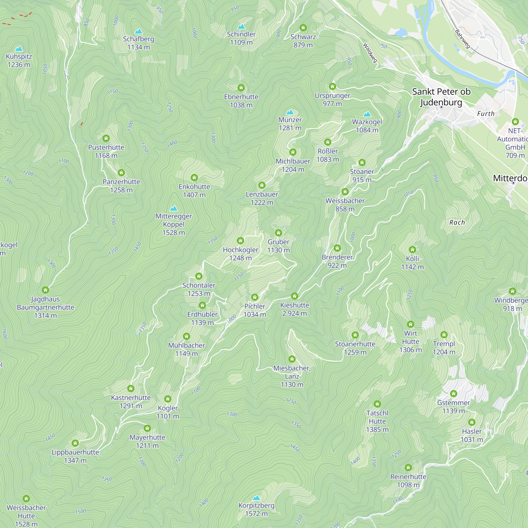 Leitner map