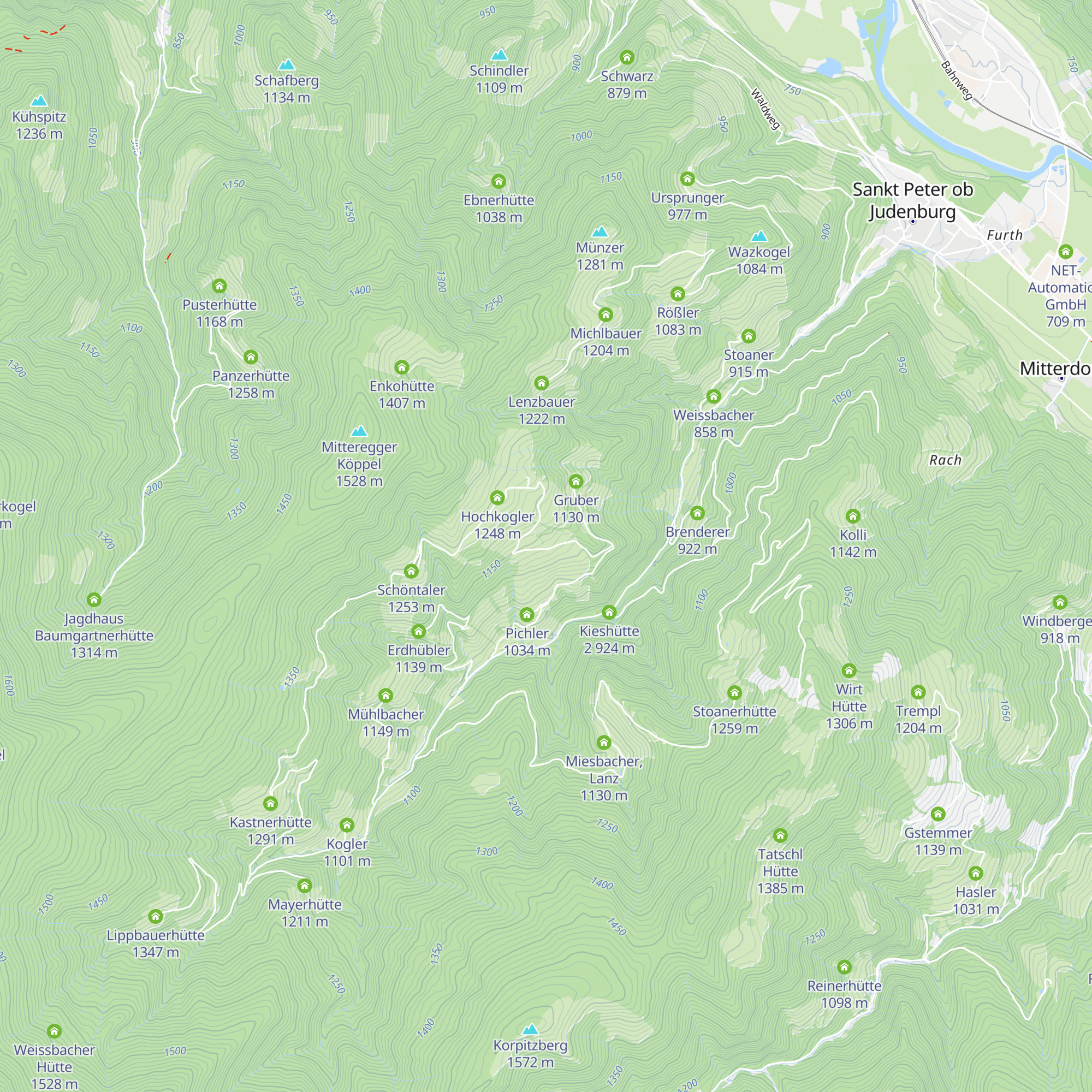 Leitner map